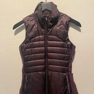 Lululemon down feathered vest